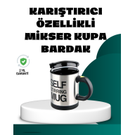 Automatic Stirring Thermos Mug | Ergonomic Design