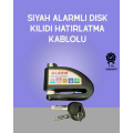 Loud 110dB Steel Disc Lock Waterproof Loud 110dB Steel Disc Lock Waterproof
