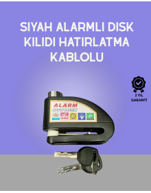 Loud 110dB Steel Disc Lock Waterproof