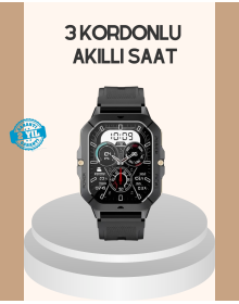 Smart Watch with 3 Strands Long Battery Life