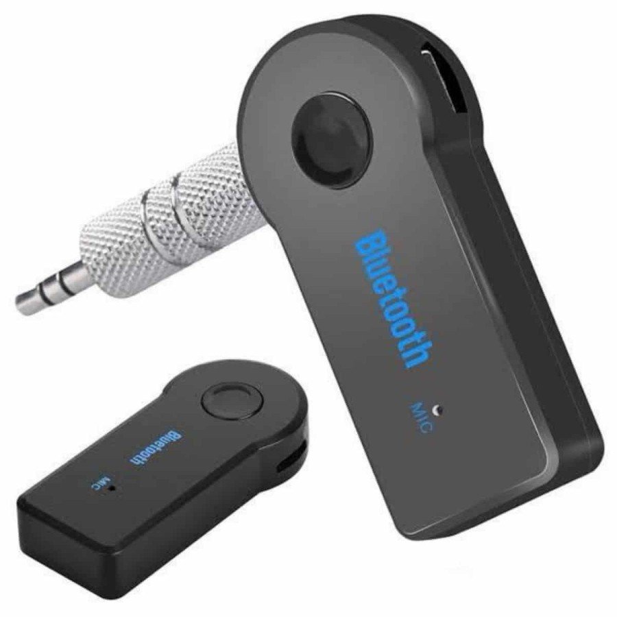 Bluetooth Aux Car Kit Compatible with All Devices Black