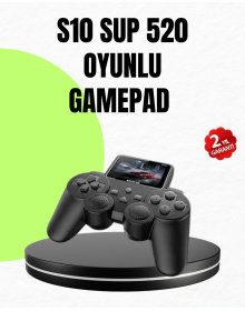 Original 2025 S10 Gamepad A Quality Atari with 520 Games HDMI TV Connection