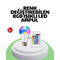 2025 RGB LED Bulb Remote Controlled Colorful Light A Quality