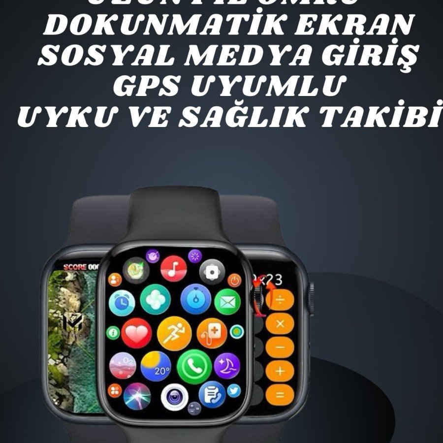 New Generation Pro Headphones with Screen and Smart Watch Campaign with In-Ear Microphone