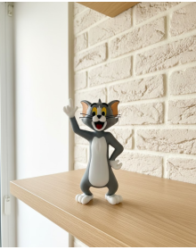 Tom Cat Figurine 22 cm Gift Decorative Home Office Accessory