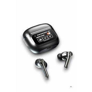 New Generation ANC Featured Call Answering Touch Screen Bluetooth Headset Black