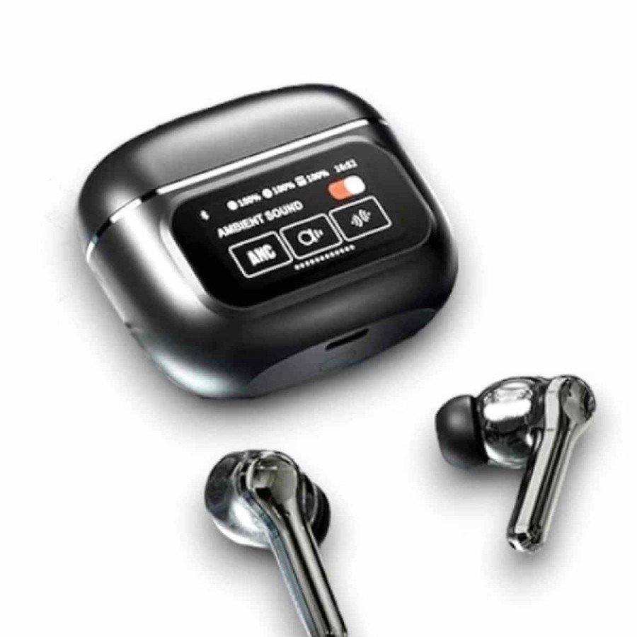 New Generation ANC Featured Call Answering Touch Screen Bluetooth Headset Black New Generation ANC Featured Call Answering Touch Screen Bluetooth Headset Black