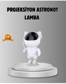 Astronaut Galaxy Projection Lamp with Bluetooth Connection and Remote Control