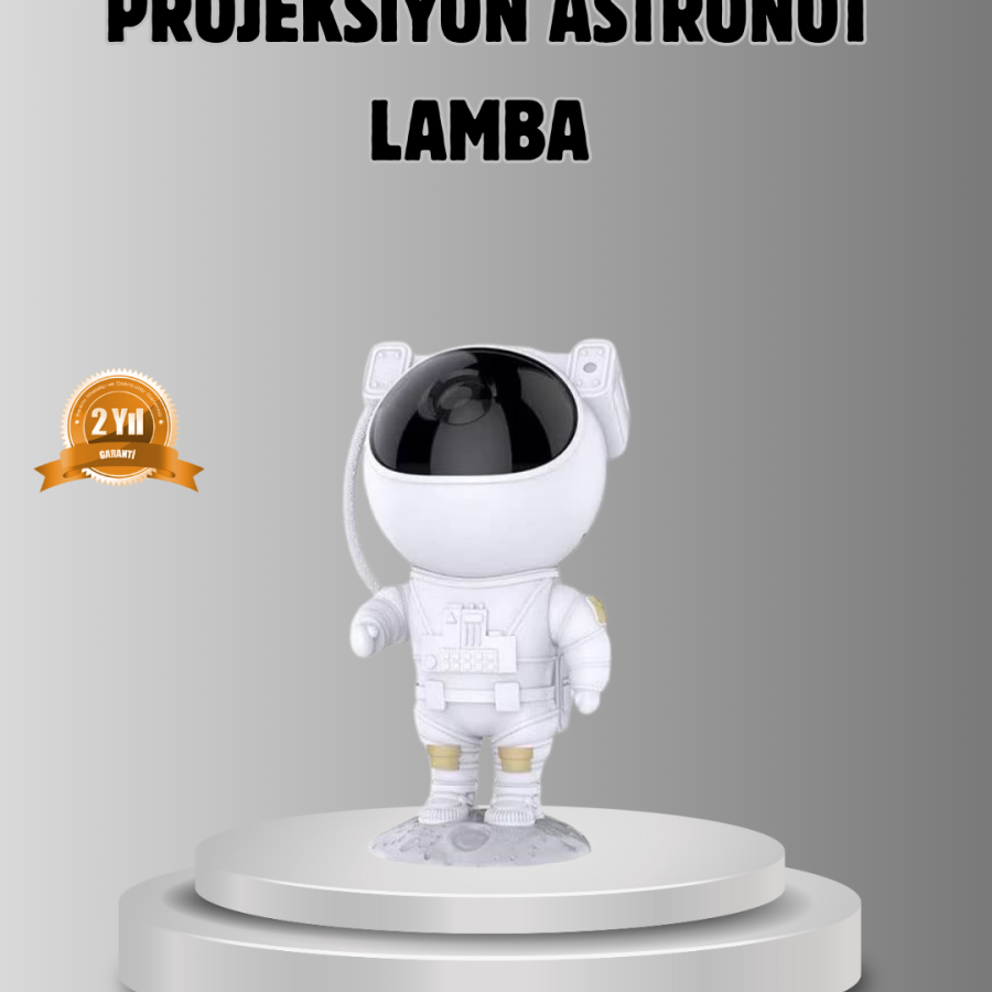 Astronaut Galaxy Projection Lamp with Bluetooth Connection and Remote Control