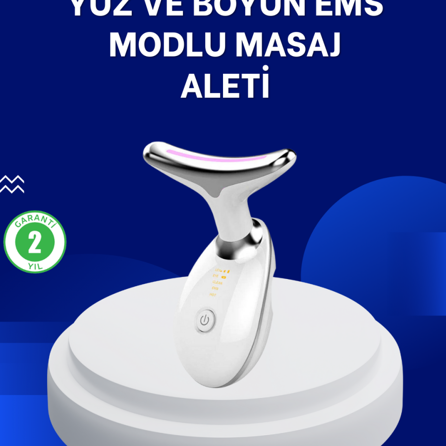 7 Color LED Skin Renewing Massage and Care Device