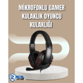 Gaming Headset with Microphone – Blue Light, Comfortable for Long Time Use Gaming Headset with Microphone – Blue Light, Comfortable for Long Time Use