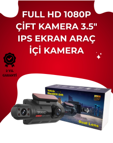 Full HD Dash Cam with Auto Recording – Loop Recording and Motion Detection