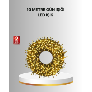10 Meter Stylish Lighted Decoration Set with Long-Lasting LED Technology