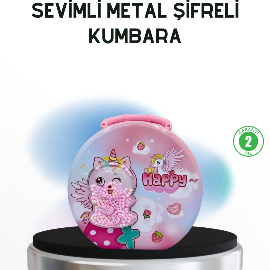 Children s Money Safe with Key Educational and Decorative Design Children s Money Safe with Key Educational and Decorative Design