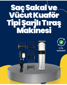 Multi-Purpose Shaving Device That Comes with 5 Different Cutting Combs