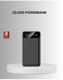 Portable 20,000 mAh Fast Charging Powerbank with 4 Outputs