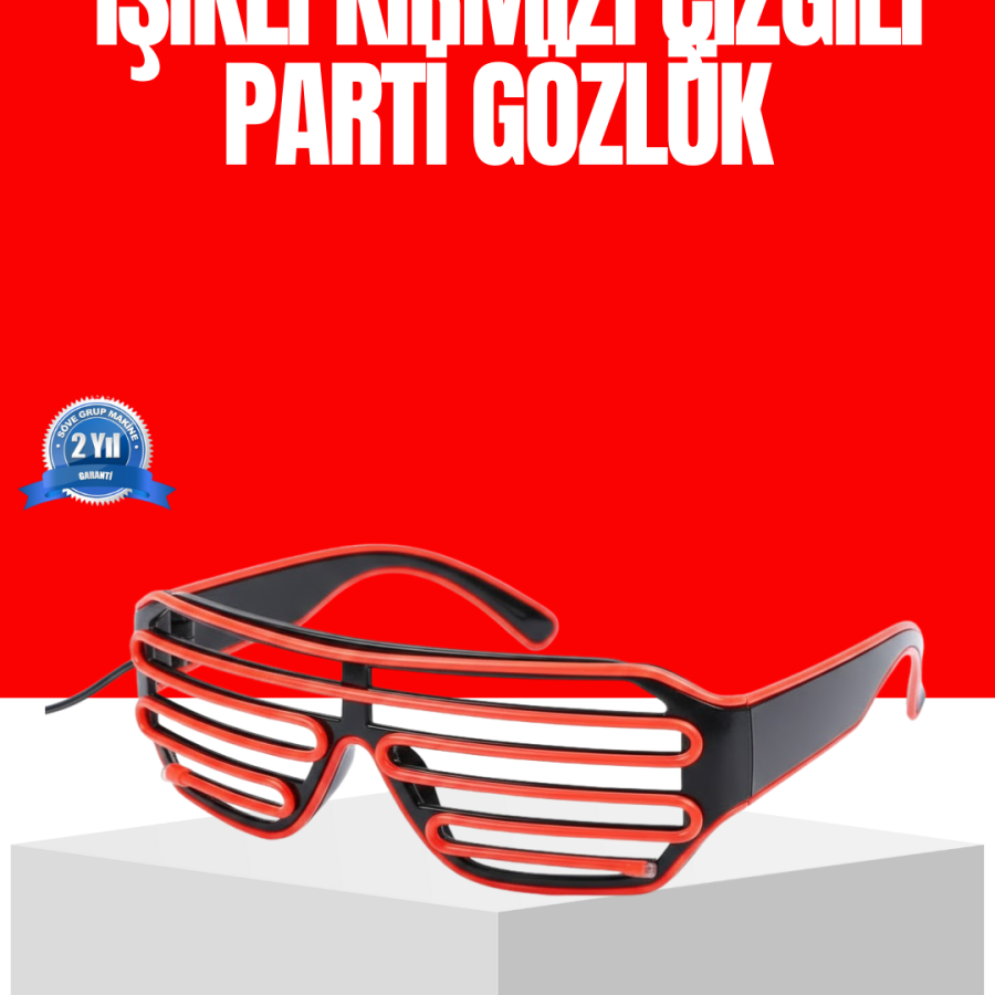 Eye-Catching Design LED Lighted Entertainment Glasses