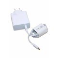 120W Charger Fast Dual Turbo Charger Set White 120W Charger Fast Dual Turbo Charger Set White