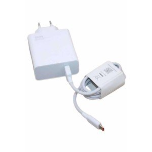 120W Charger Fast Dual Turbo Charger Set White 120W Charger Fast Dual Turbo Charger Set White