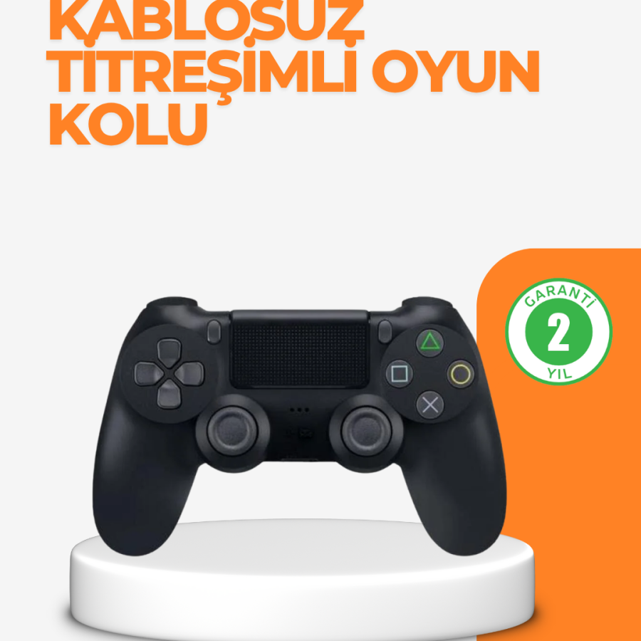 PS4 Compatible Wireless Joystick – Vibrating, Rechargeable and Ergonomic