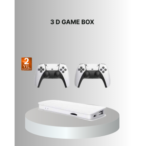 Multiplayer Retro Game Console with 3D and 4K Image Quality