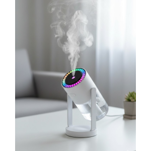 Air Humidifier with RGB Light Ultrasonic Technology and Portable Design