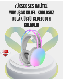 RGB Wireless Headphones with 40mm Driver – For Gaming and Music