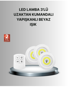 Decorative and Practical Spot LED Lighting with 3 Remote Controls