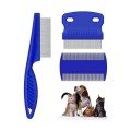 Pet Comb Set 4-Piece Lice Comb Suitable for Ked Dog Hair