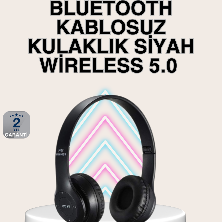 Foldable Design Bluetooth 5.0 Headset | Hands-Free Calling and Dual Device Support Foldable Design Bluetooth 5.0 Headset | Hands-Free Calling and Dual Device Support