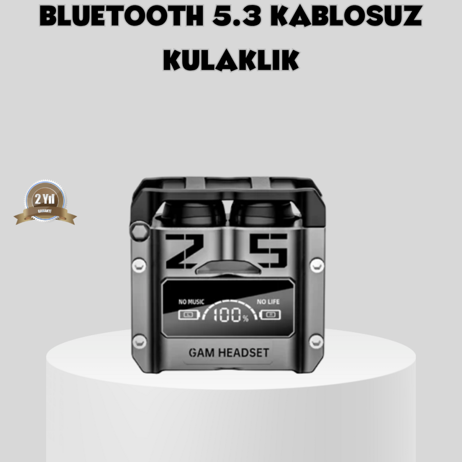 Noise Canceling Wireless Bluetooth Headset – Professional Sound for Gaming and Music