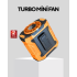 Turbo Mini Fan with Digital Display – 3-Stage Speed, Quiet Operation and Type-C Charging