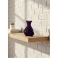 Purple Mini Vase with Heart 5 cm Decorative Table Top Accessory Purple Mini Vase with Heart 5 cm Decorative Table Top Accessory