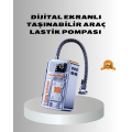Rechargeable Wireless Air Pump – 150 PSI Pressure, LED Display and 6000mAh Battery