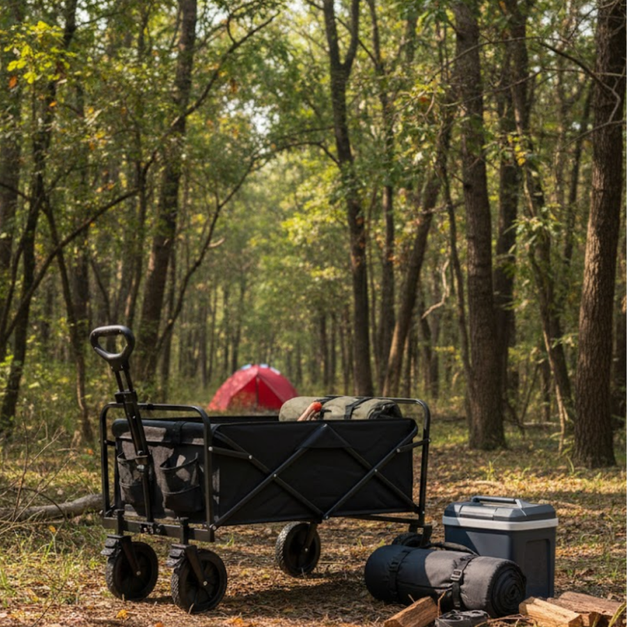 Multi-Purpose Foldable Camping Cart Garden Shopping Transport Wagon Multi-Purpose Foldable Camping Cart Garden Shopping Transport Wagon