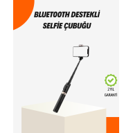 Illuminated Selfie Stick with Bluetooth – Foldable, 130 cm