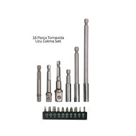 16-PIECE DRILL BITS SET