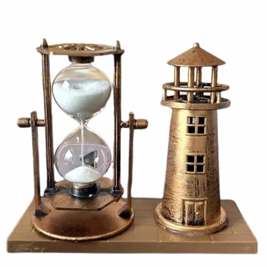 Eiffel Tower and Lighthouse Decorative Table Figurine Gift