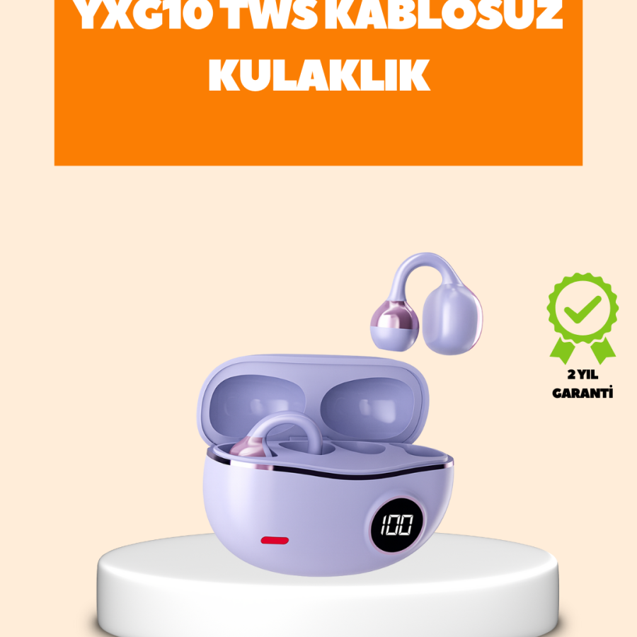 YXG10 Clip-on Open Headphone – Suitable for Sports, APTX Sound, Ergonomic Structure