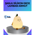 Modern Pear Night Light Wireless Charging LED Lighting