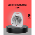Mini Electric Heater 2000W – Fan Heating with Thermostat, Portable Design Mini Electric Heater 2000W – Fan Heating with Thermostat, Portable Design