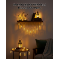Battery Operated Ramadan LED Light Home Decoration with Golden Lantern Detail