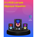 2.1 Channel RGB LED Gaming Speaker with Subwoofer Support 2.1 Channel RGB LED Gaming Speaker with Subwoofer Support