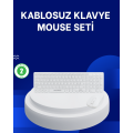Wireless Keyboard Mouse Set for Office and Home Use - Ergonomic and Practical Wireless Keyboard Mouse Set for Office and Home Use - Ergonomic and Practical