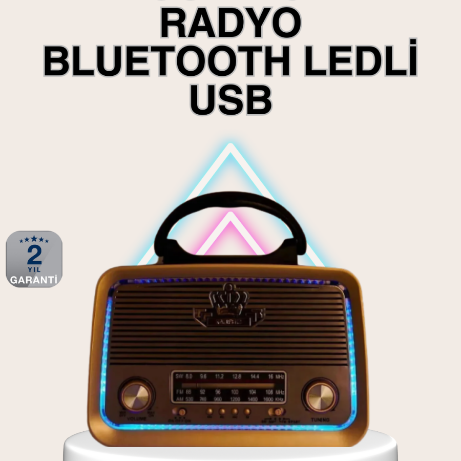 Wooden Nostalgic Radio Bluetooth USB SD Card Supported Wooden Nostalgic Radio Bluetooth USB SD Card Supported