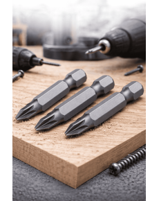 3 Pieces 50 mm Phillips Head Screwdriver Bits