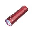 3 Pieces of 9 LEDs Metal Mini Flashlight 3 Pieces of 9 LEDs Metal Mini Flashlight