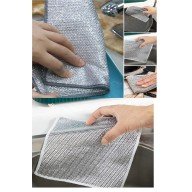 3 Pieces Multi-Functional Anti-Scratch Wire Dish Cloth Dish Towel Dish Cleaning Scrubbing Cloth