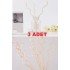 3 Pieces Wavy Model Aromatherapy Diffuser Rattan Stick - Home Decor Bottle - Fragrance Oil Wooden Diffuser Stick