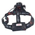 3-Head Rechargeable Head Flashlight Watton Wt-256